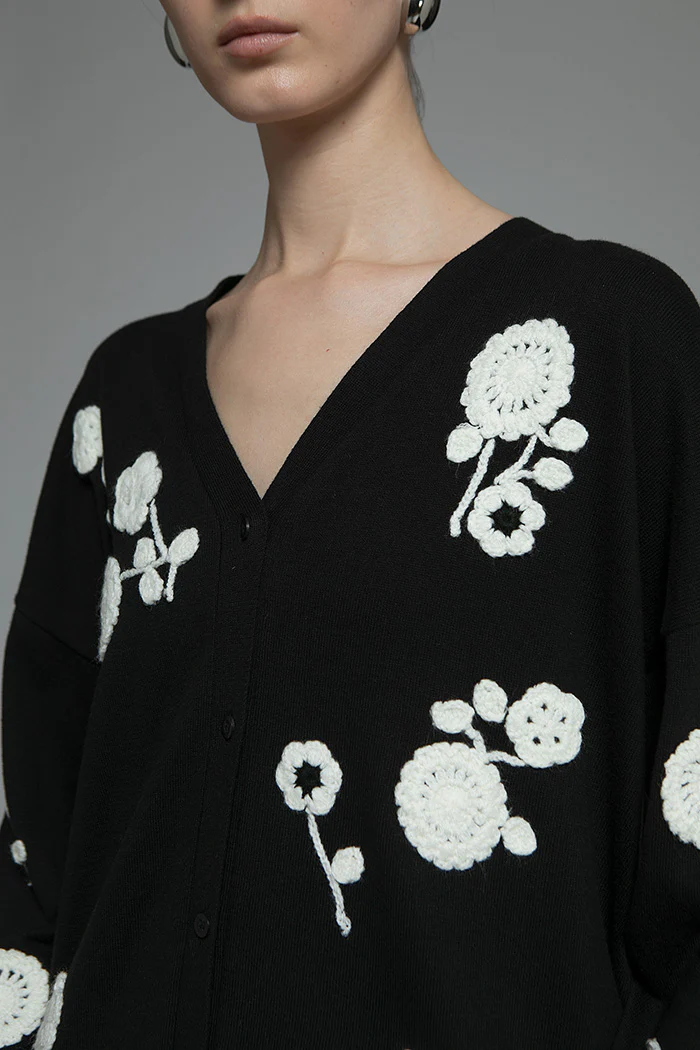Black Floral Elias - Image 6