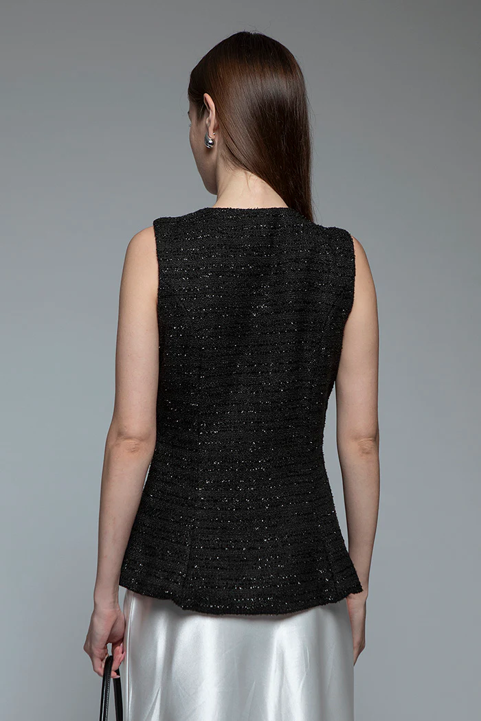 Black Tweed Bell A - Image 4