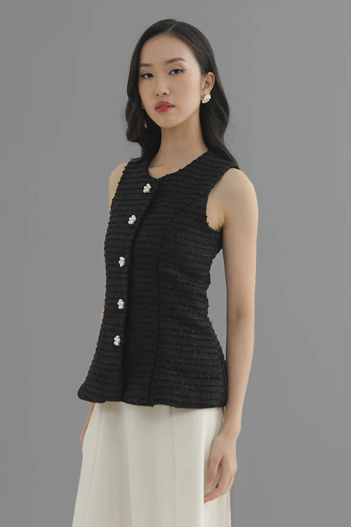Black Tweed Bell B - Image 3
