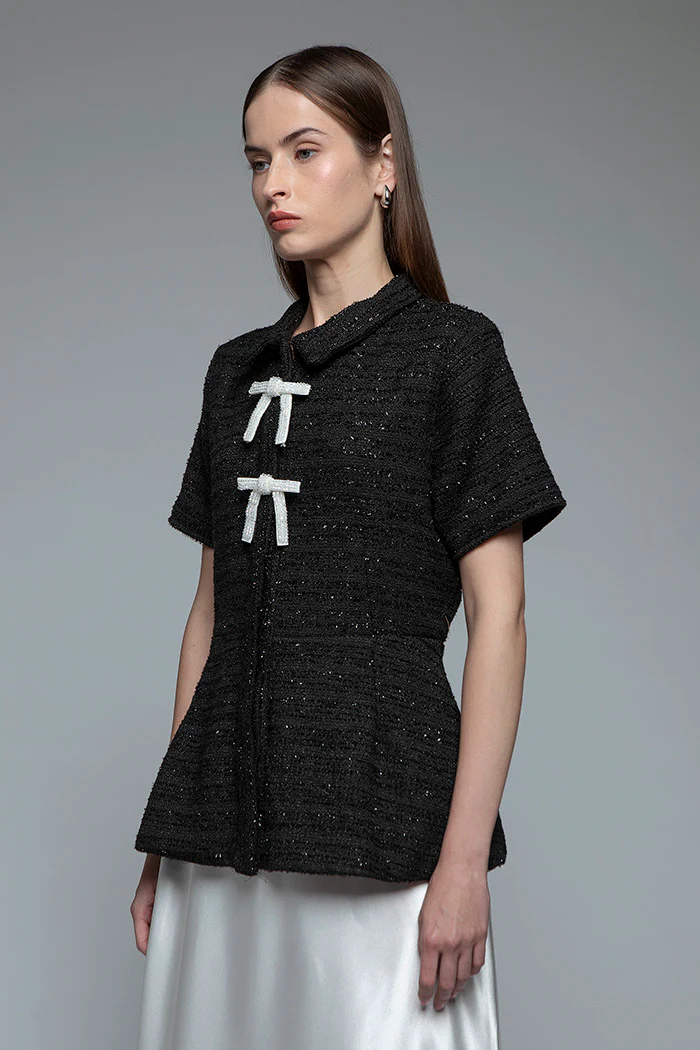 Black Tweed Marena - Image 3
