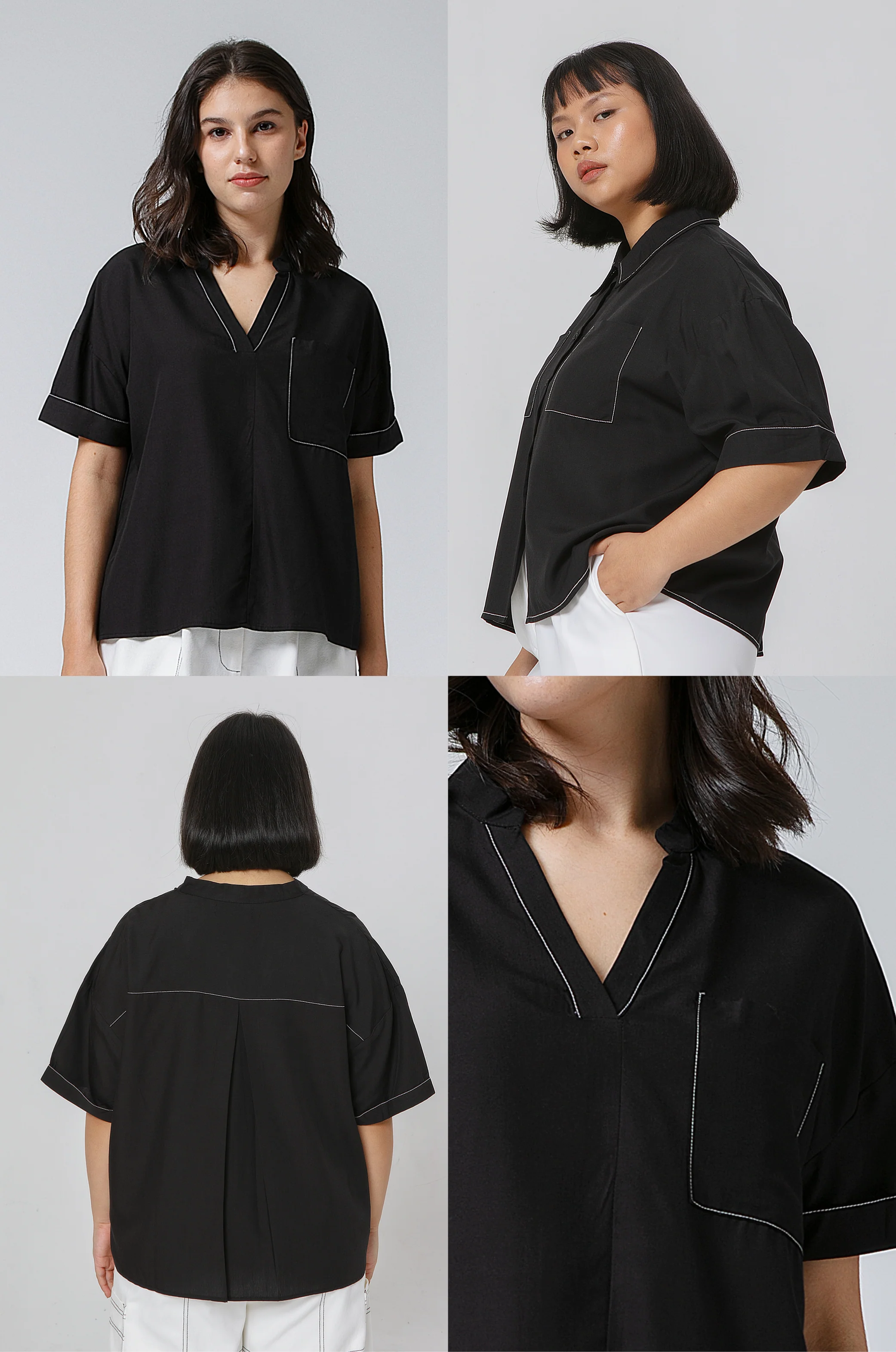 Black Weekend Blouse - Defect Sale - Image 2