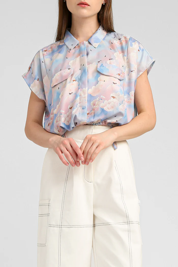 Blue Candy Clouds Morven - Defect Sale - Image 3