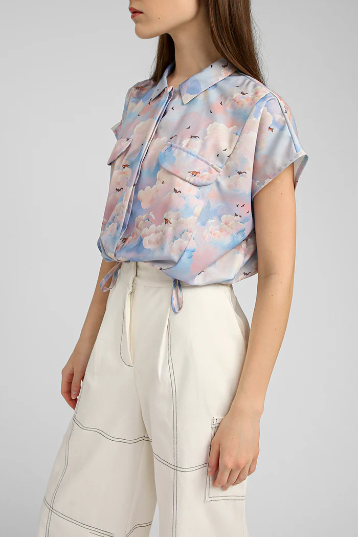 Blue Candy Clouds Morven - Defect Sale - Image 4