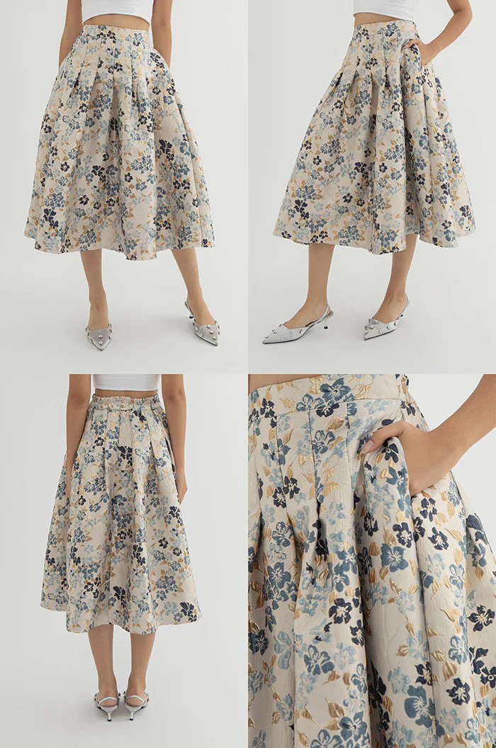 Blue Floral Lira - Image 2
