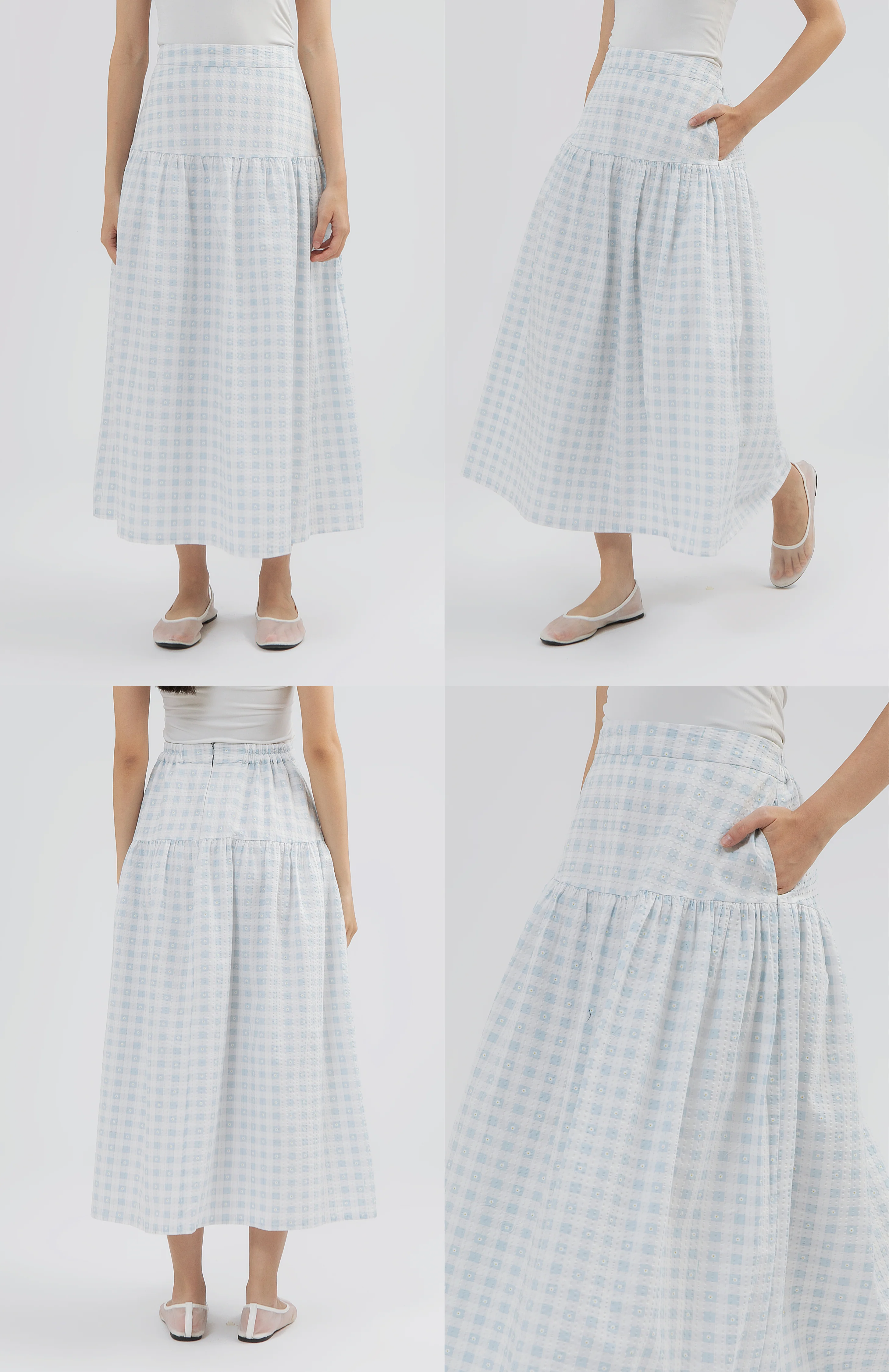 Blue Gingham Vejas - Image 2