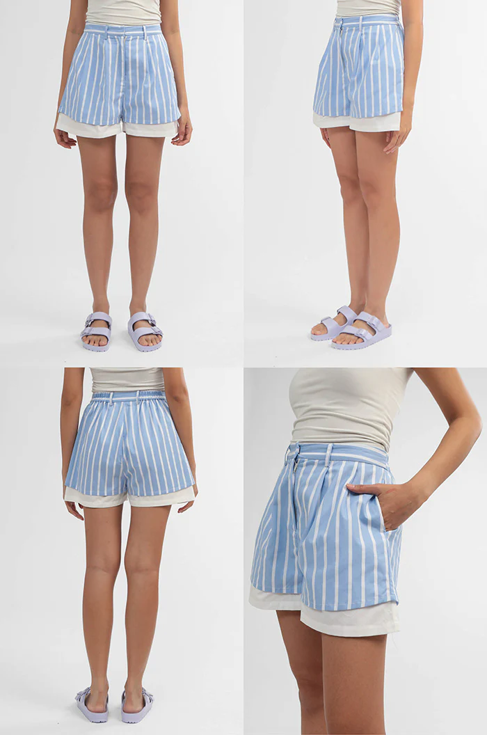 Blue Striped Felpa - Image 2