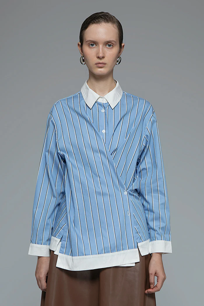 Blue Striped Jersen - Image 3