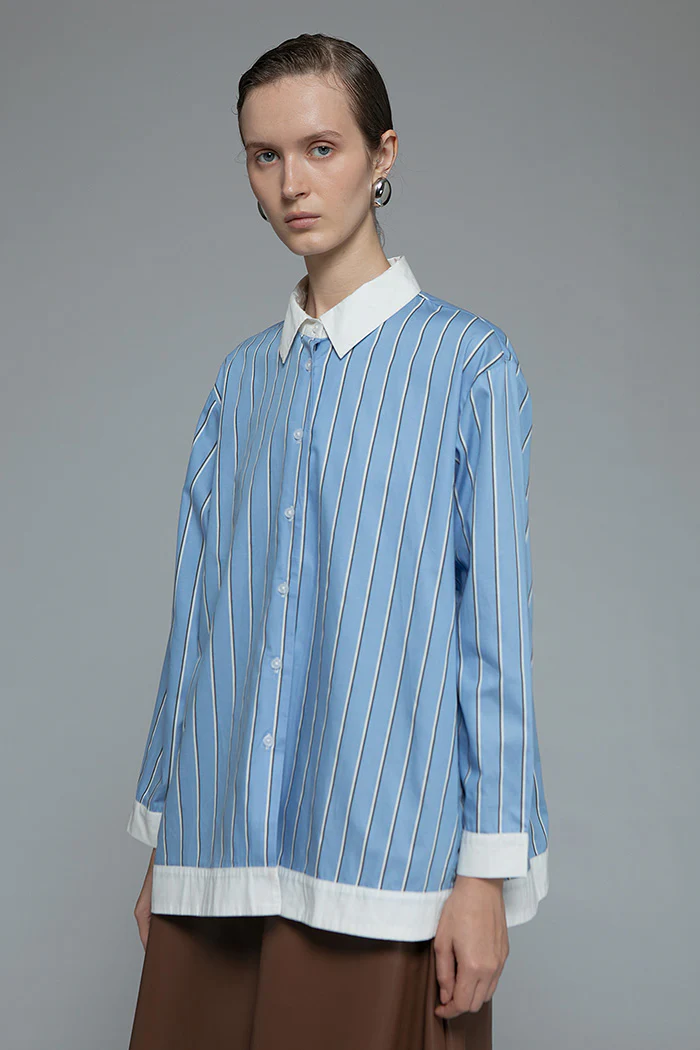 Blue Striped Jersen - Image 4