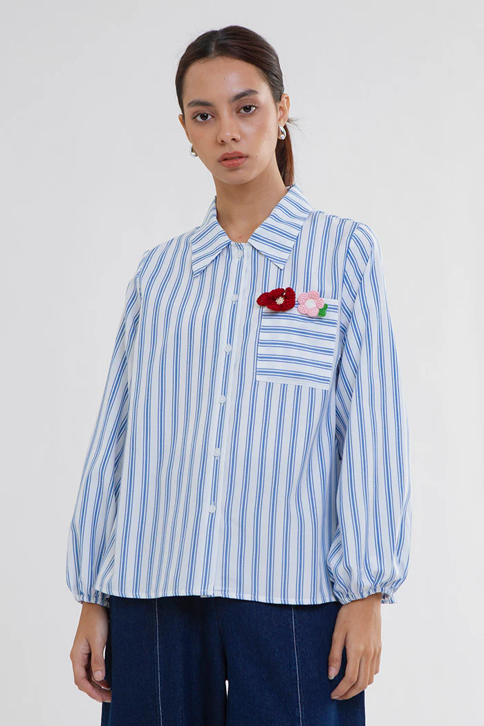 Blue Striped Leano A - Image 6