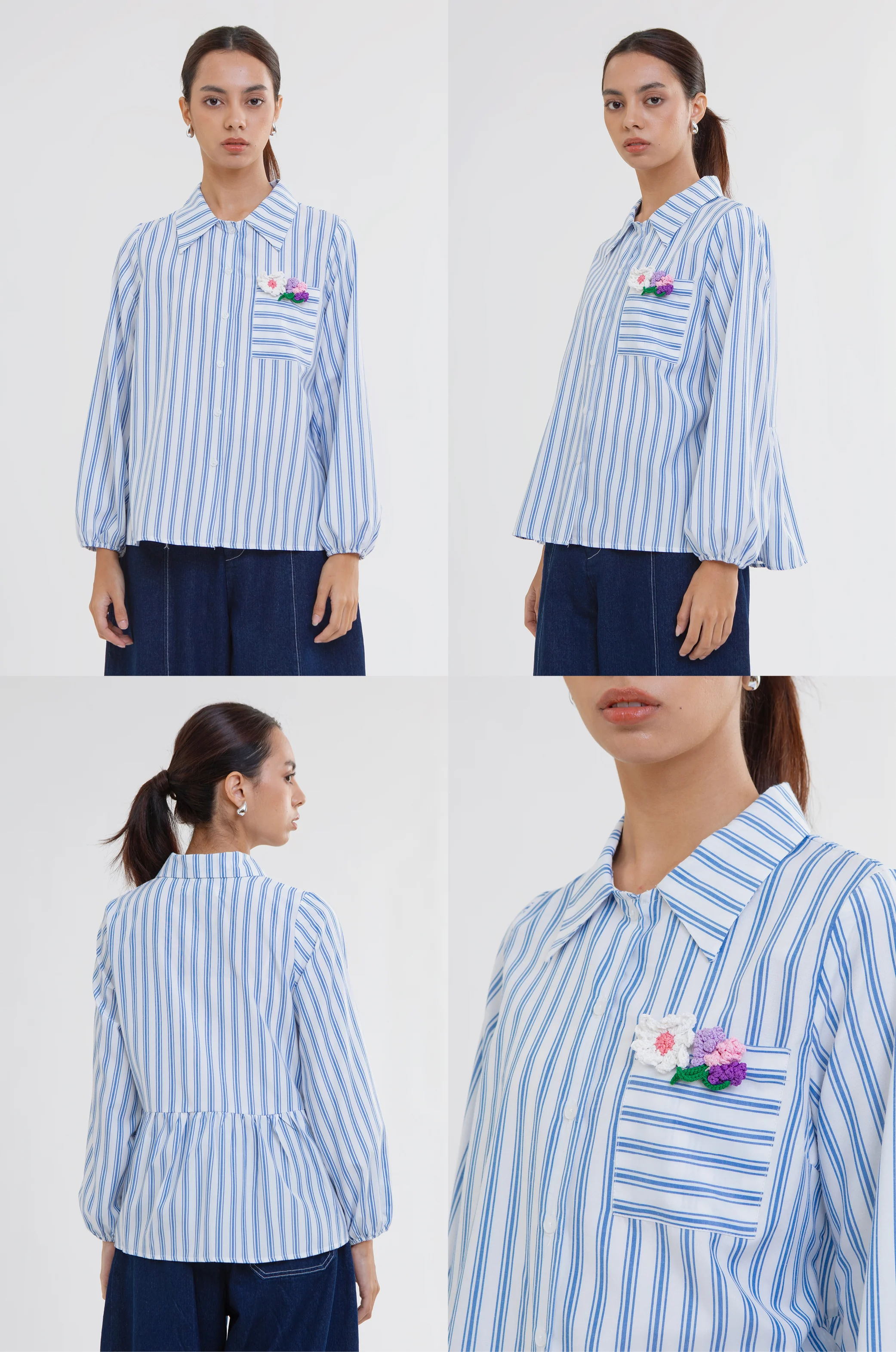 Blue Striped Leano B - Image 2