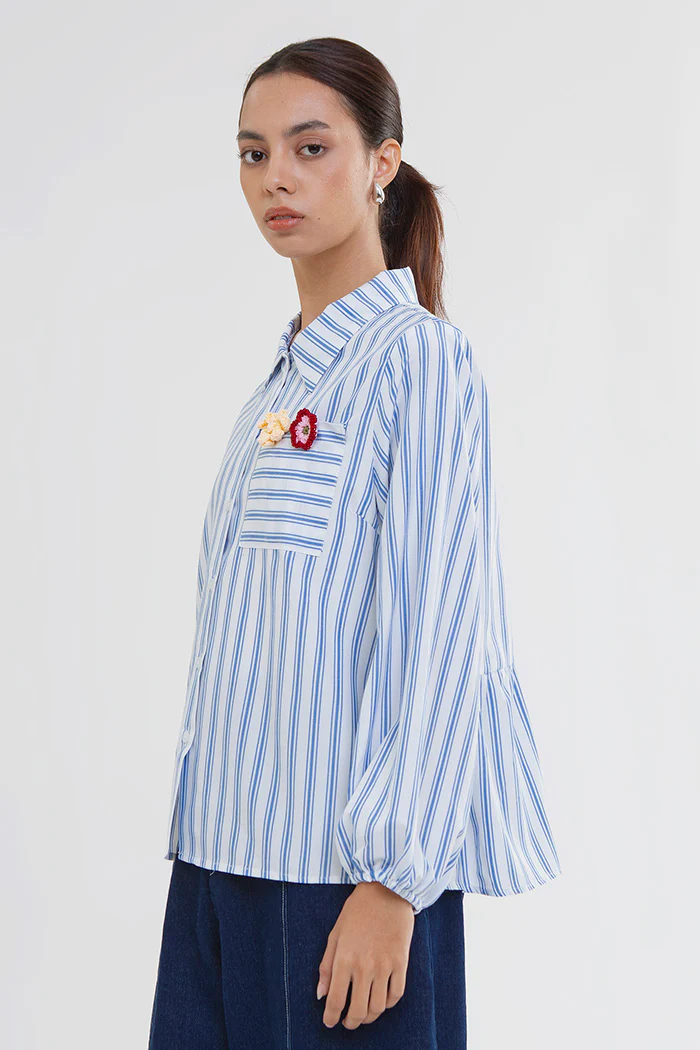 Blue Striped Leano C - Image 3