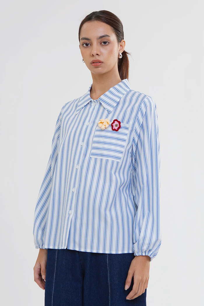 Blue Striped Leano C - Image 6