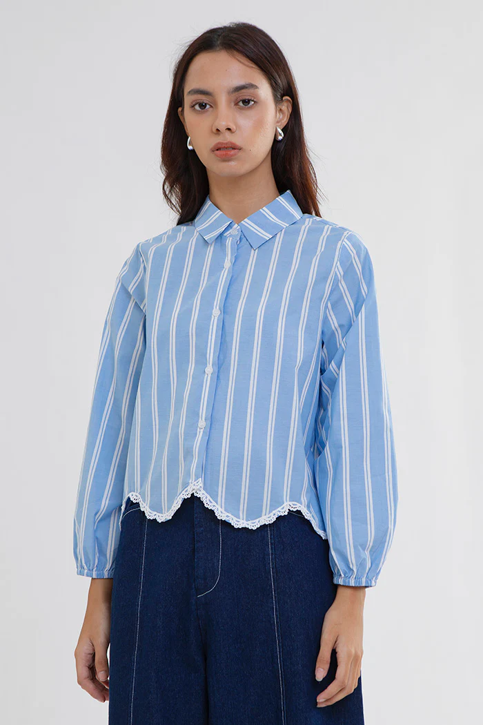 Blue Striped Willa - Image 6