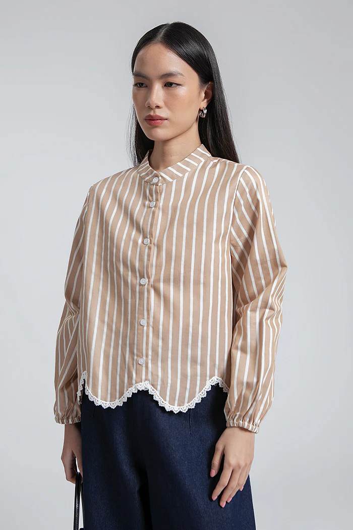 Brown Stripe Dorna - Image 3