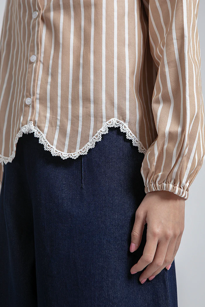 Brown Stripe Dorna - Image 5