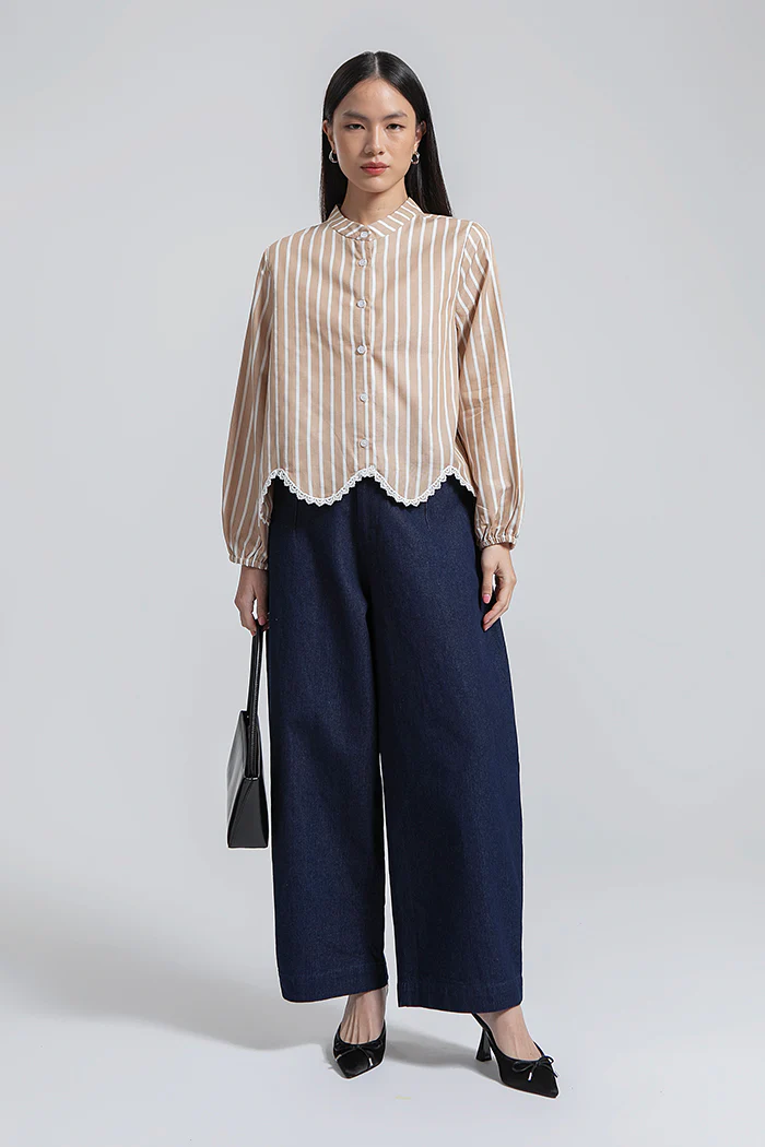 Brown Stripe Dorna - Image 6