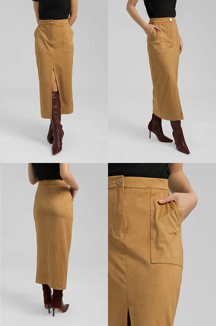 Camel Suede Bogna - Image 3