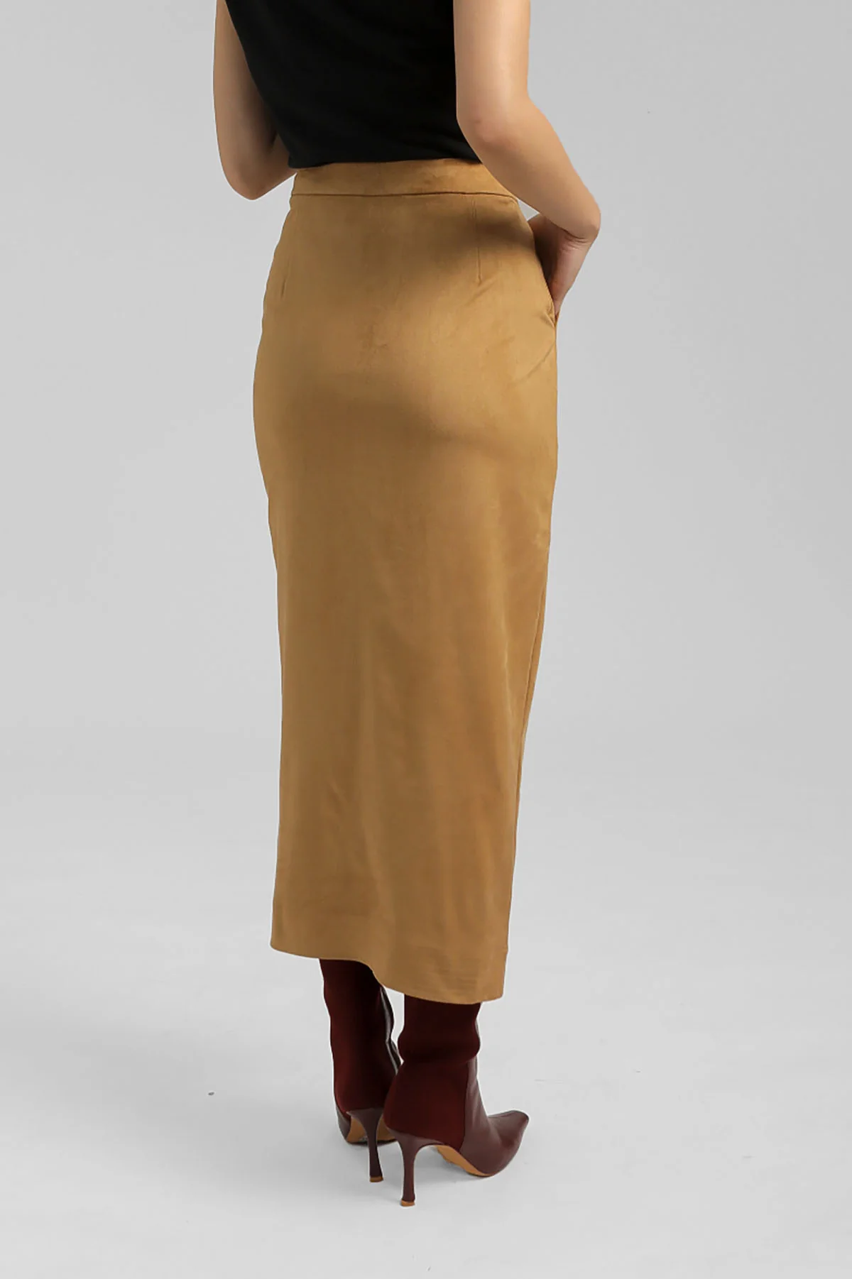 Camel Suede Bogna - Image 5