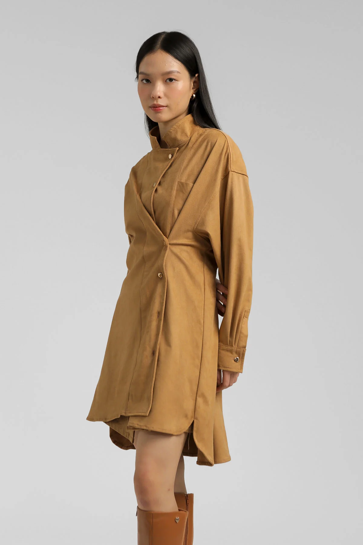 Camel Suede Mateja - Image 3