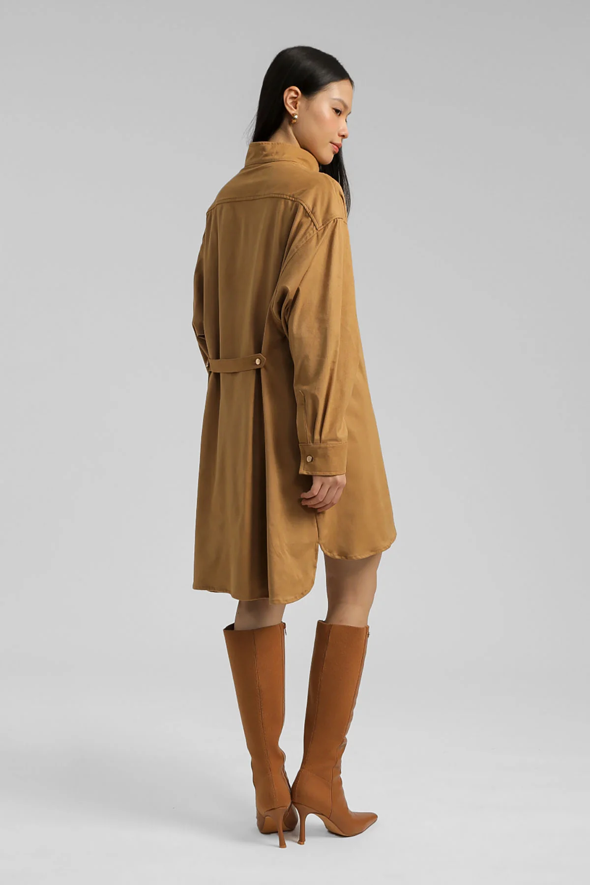 Camel Suede Mateja - Image 4