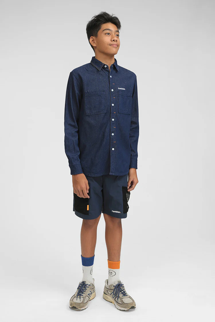 Canisius Denim Long Sleeve Shirt - Image 2