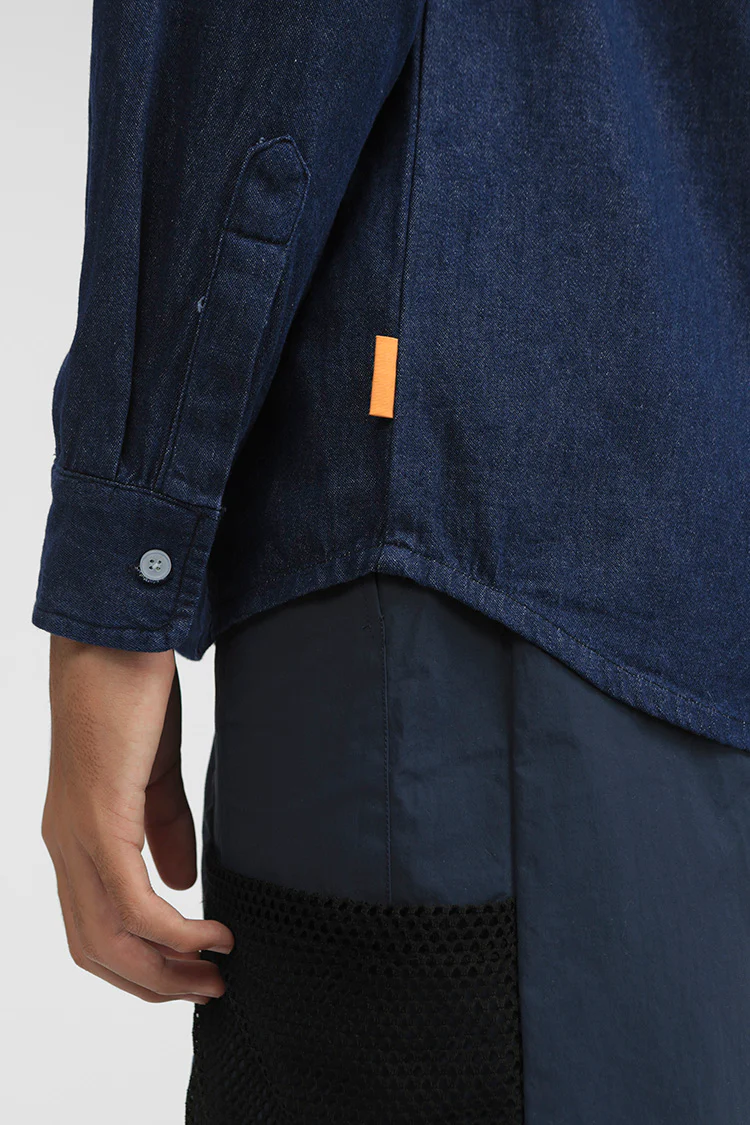 Canisius Denim Long Sleeve Shirt - Image 5