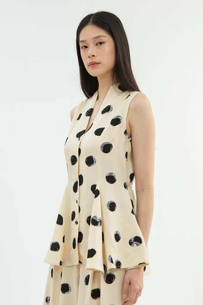 Cream Polka Oceane - Image 3