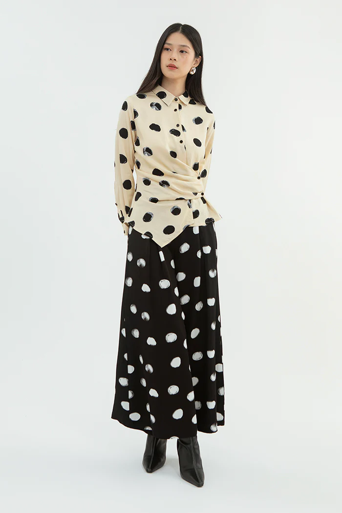 Cream Polka Tarte - Image 8