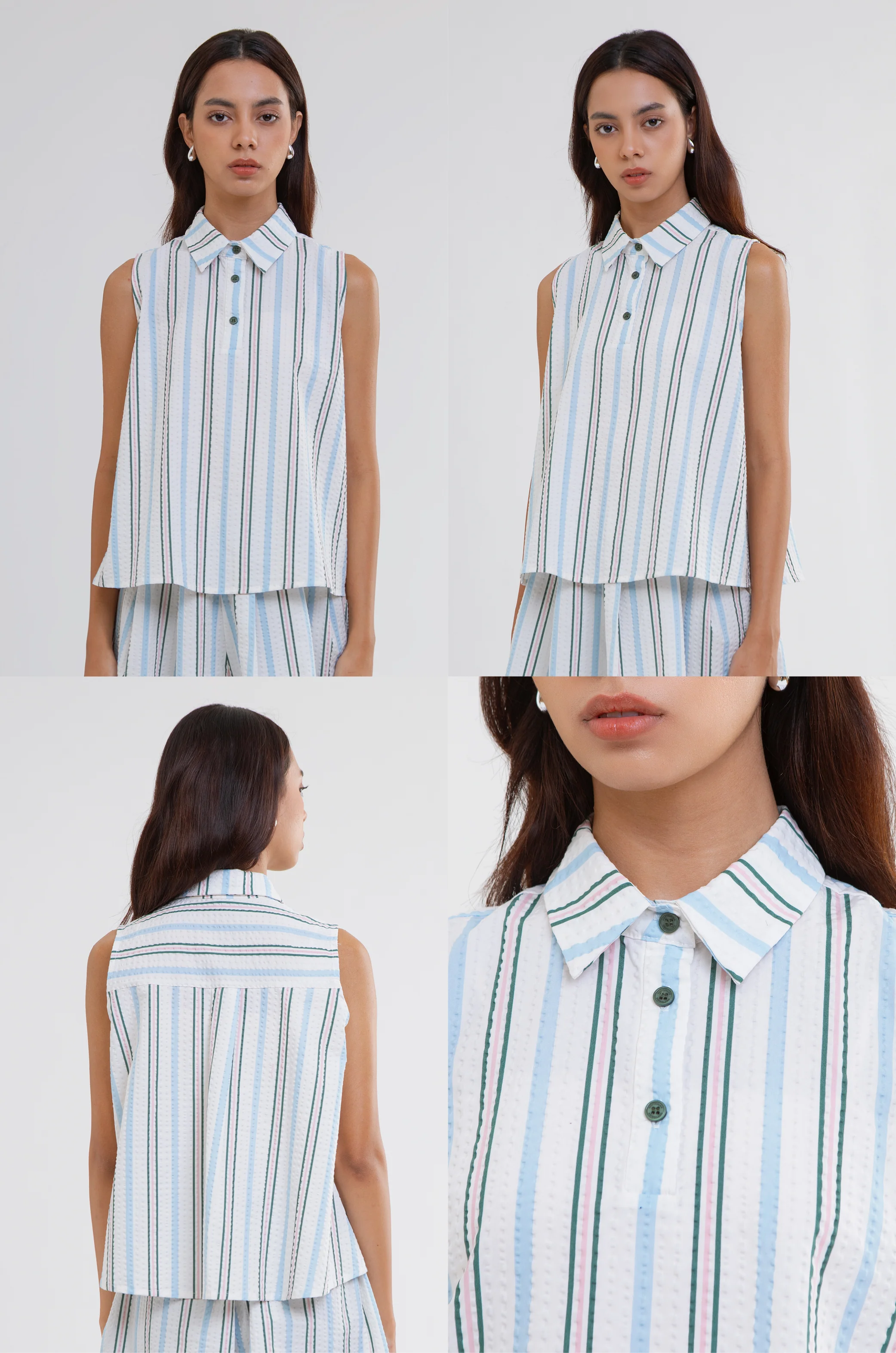 Cream Striped Quila - Image 2