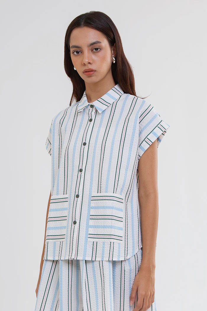 Cream Striped Roldan - Image 3