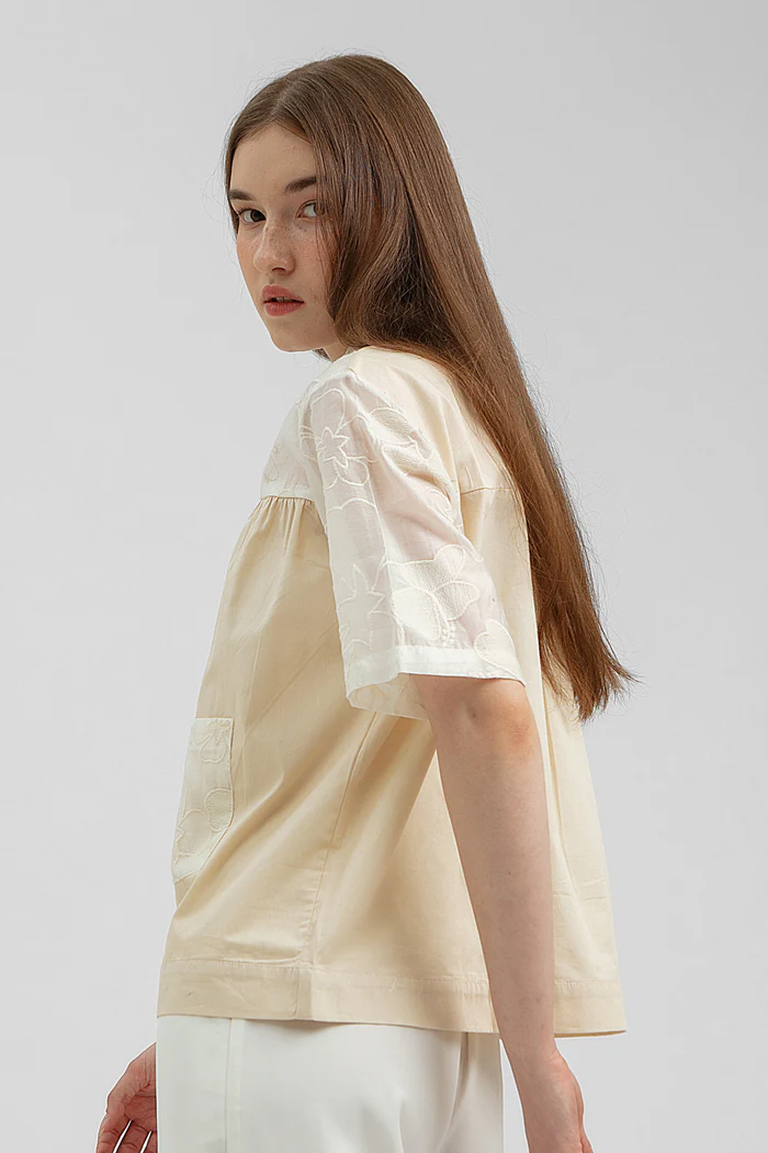 Cream Tencel Blanca - Defect Sale - Image 4