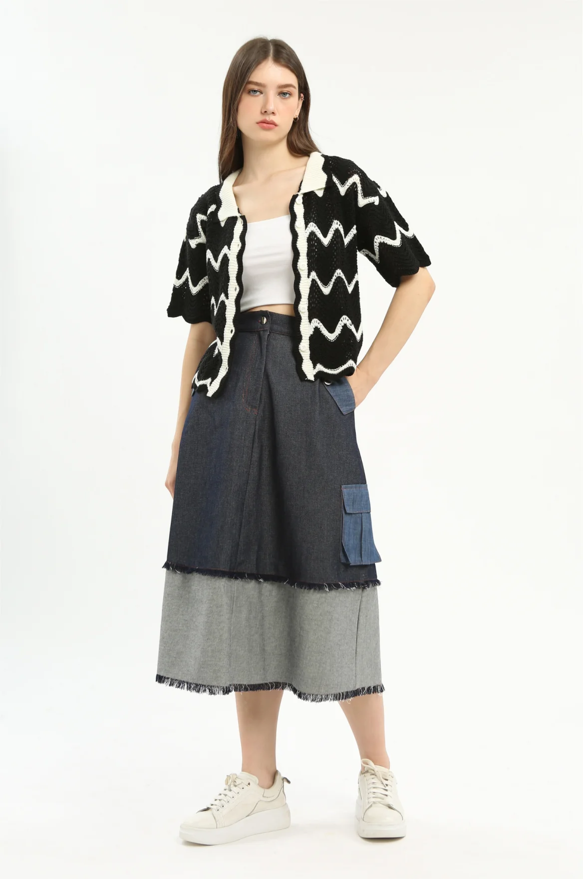 Dark Wash Denim Denta - Defect Sale - Image 5