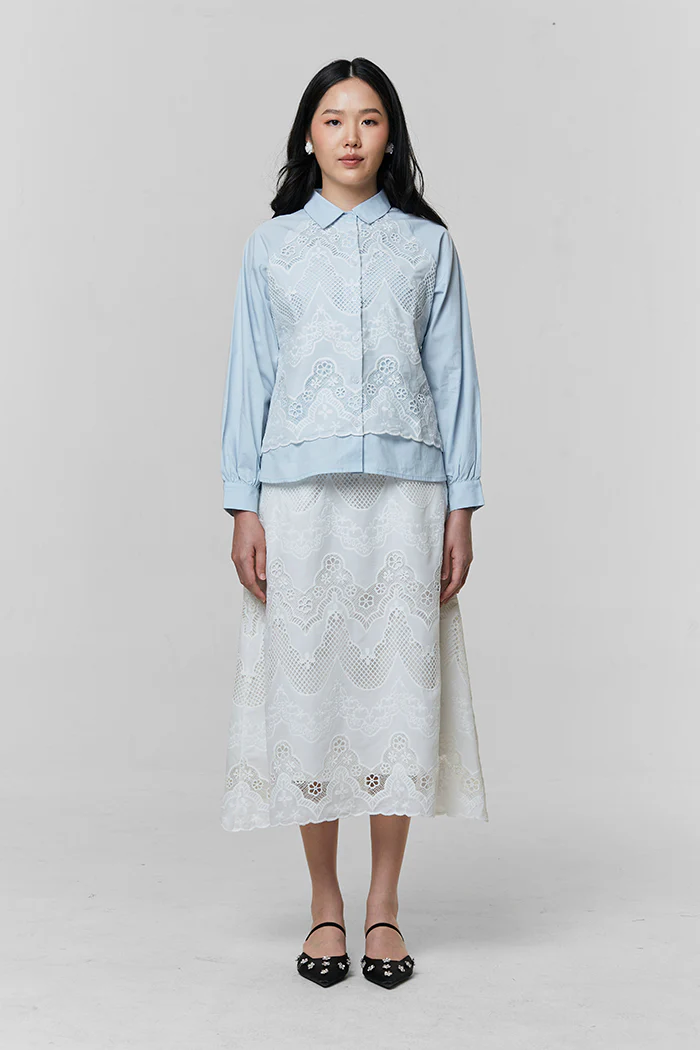 Floral Embroidery Birna A - Image 6