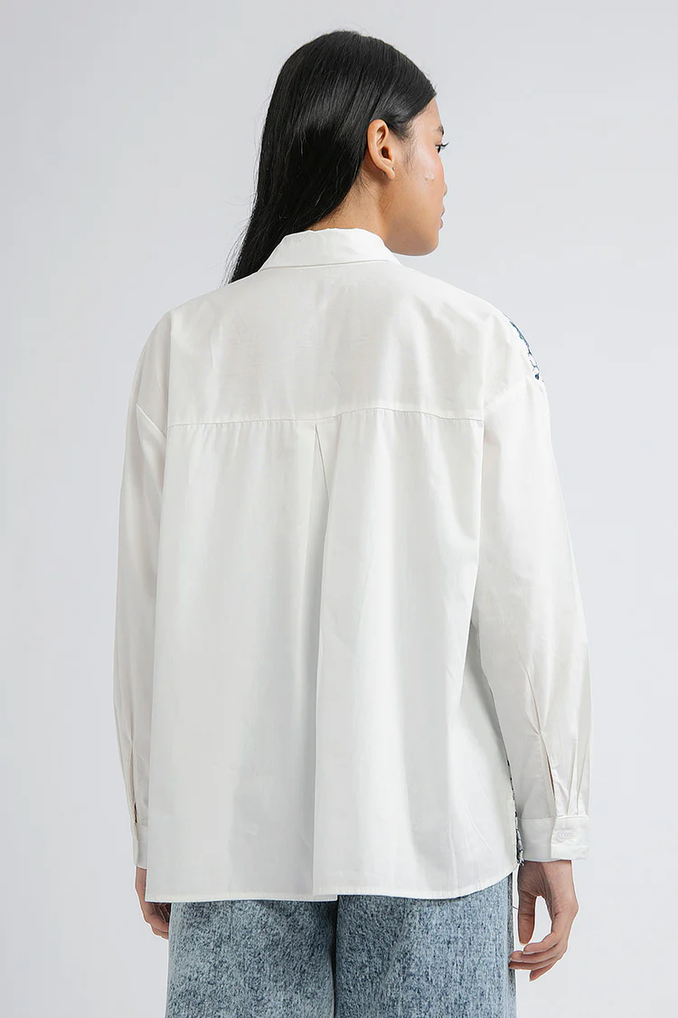 Floral Embroidery Fonsi - Defect Sale - Image 3