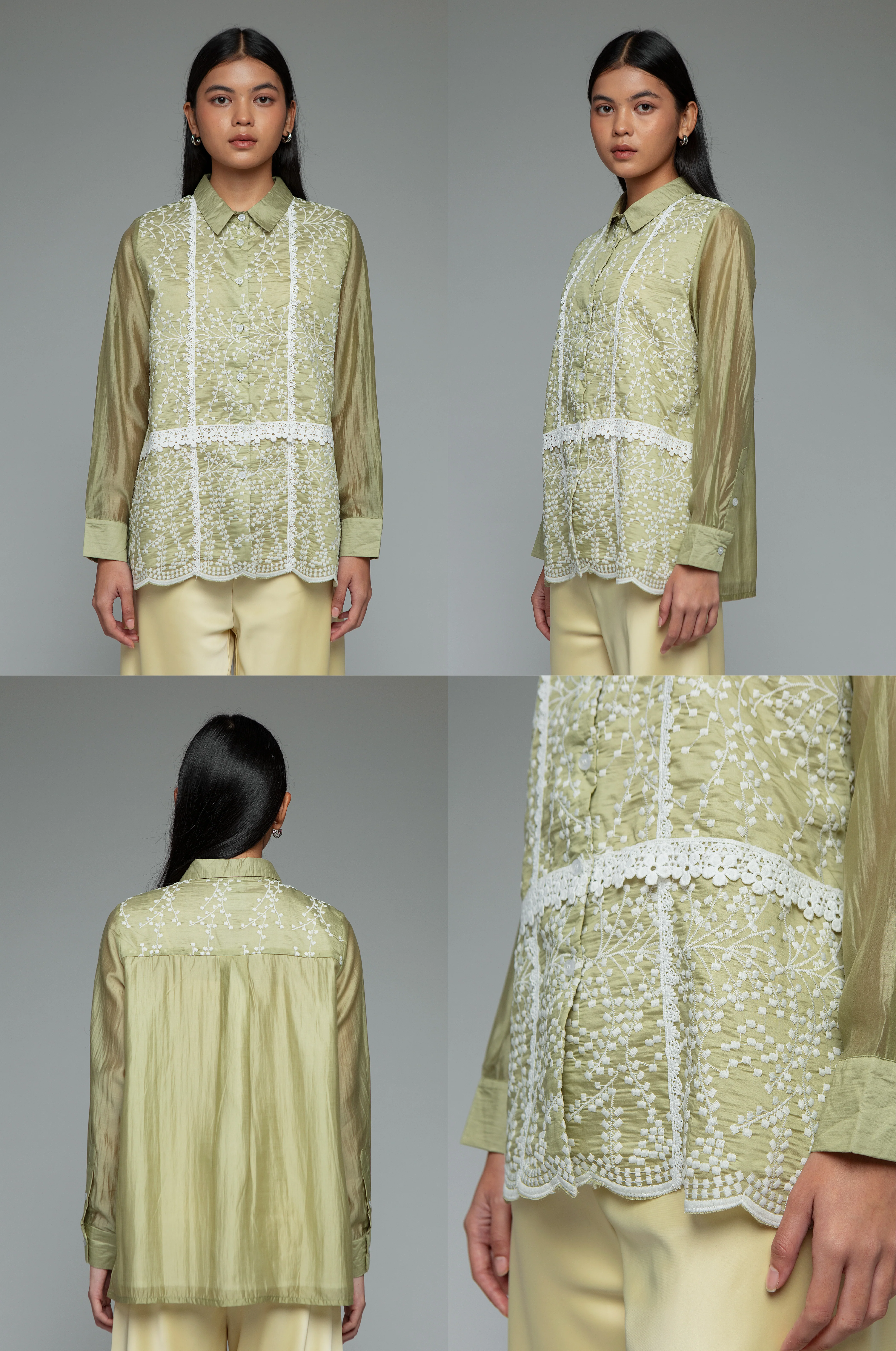 Green Tencel Imani - Image 2