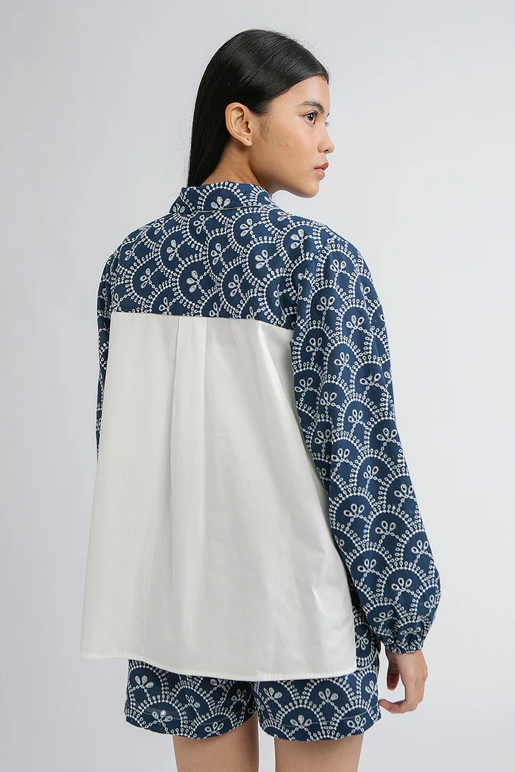 Indigo Scalloped Nardo B - Defect Sale - Image 4