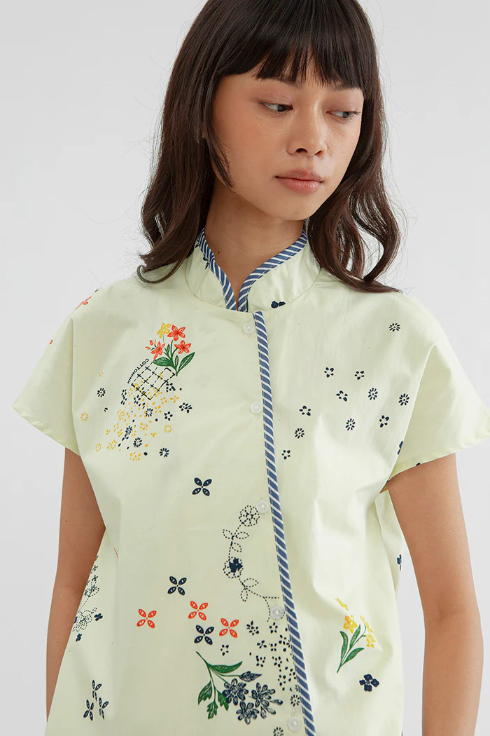 Kama Puspa Krem-Hijau - Image 7