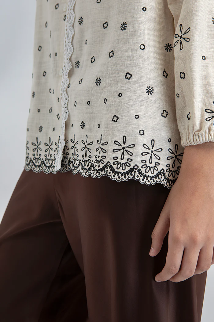 Khaki Embroidery Nadra - Image 6