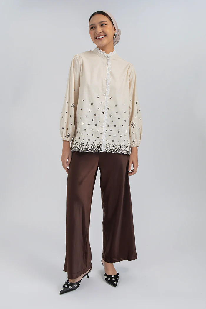 Khaki Embroidery Nadra - Image 7