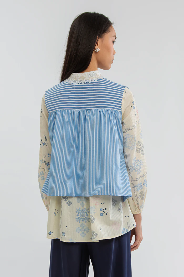 Light Blue Striped Benaiah - Image 4