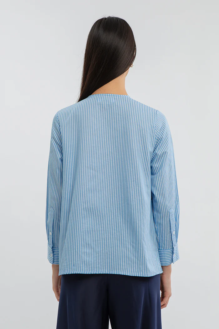 Light Blue Striped Diali - Image 5