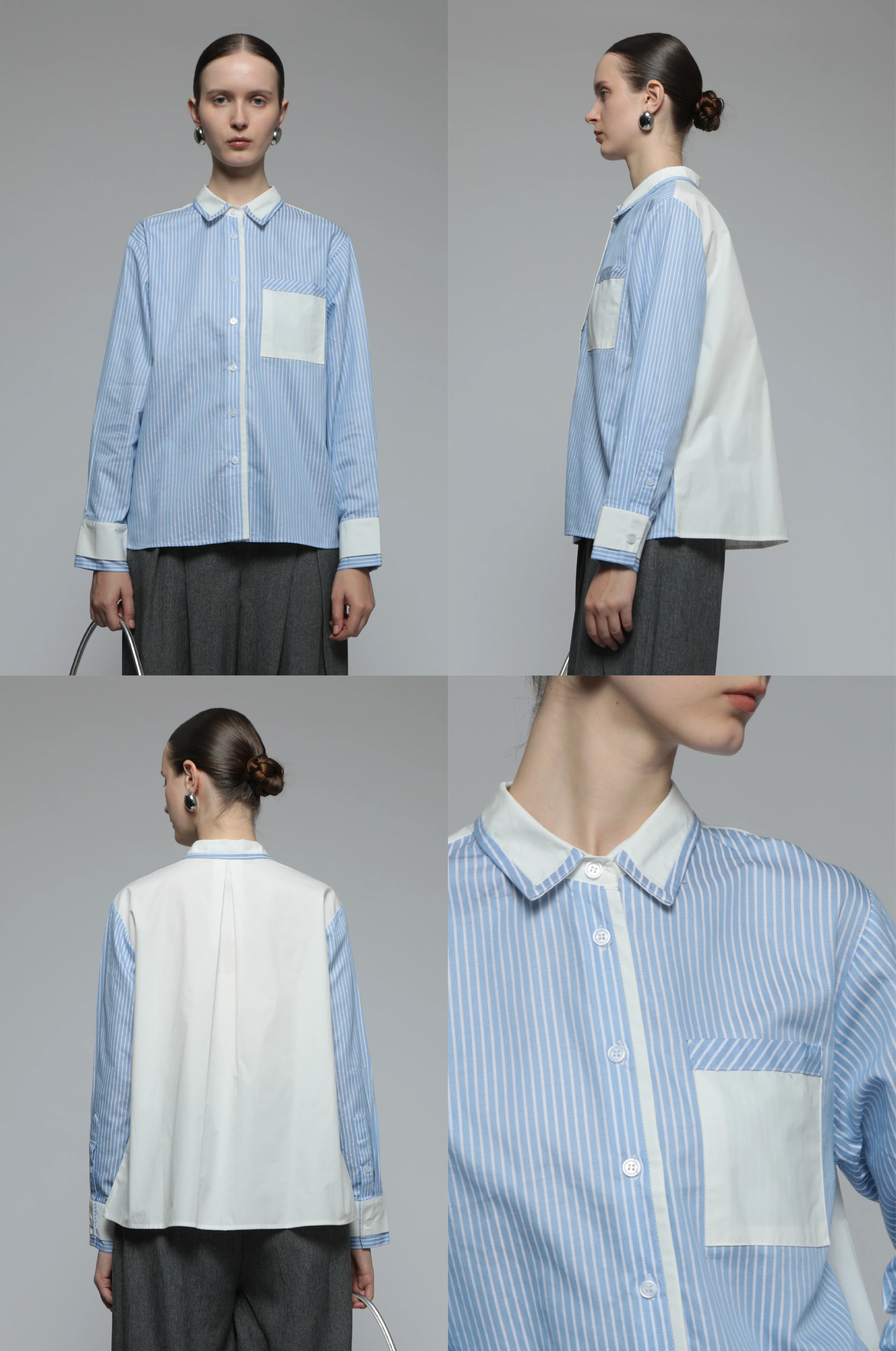 Light Blue Striped Lumen - Image 2