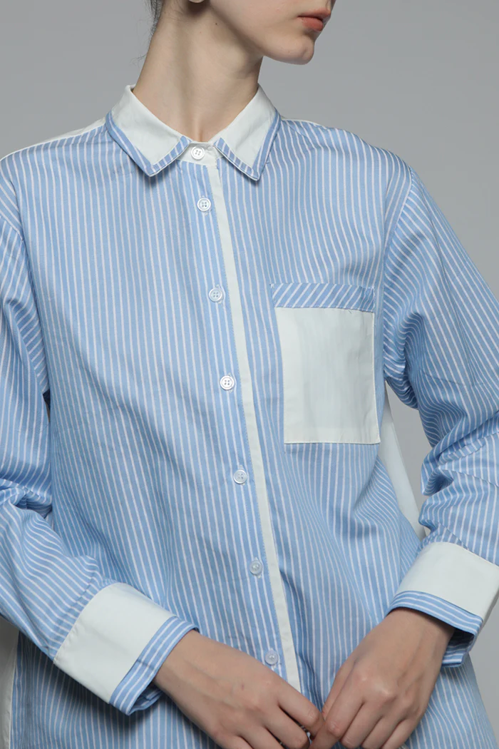 Light Blue Striped Lumen - Image 5