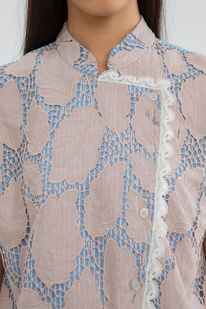Light Blue Striped Talya - Image 5