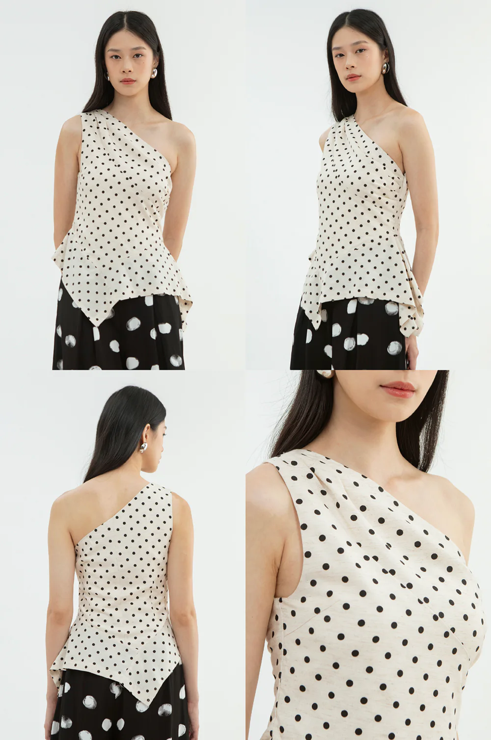 Linen Polka Isaline - Image 2