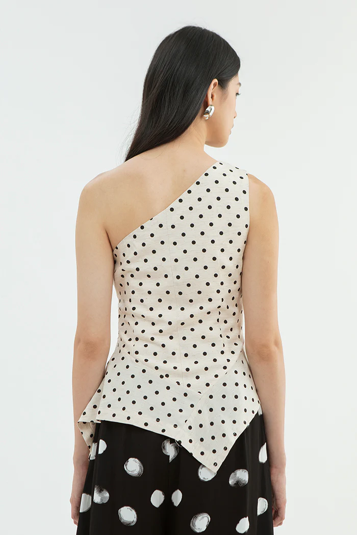 Linen Polka Isaline - Image 4