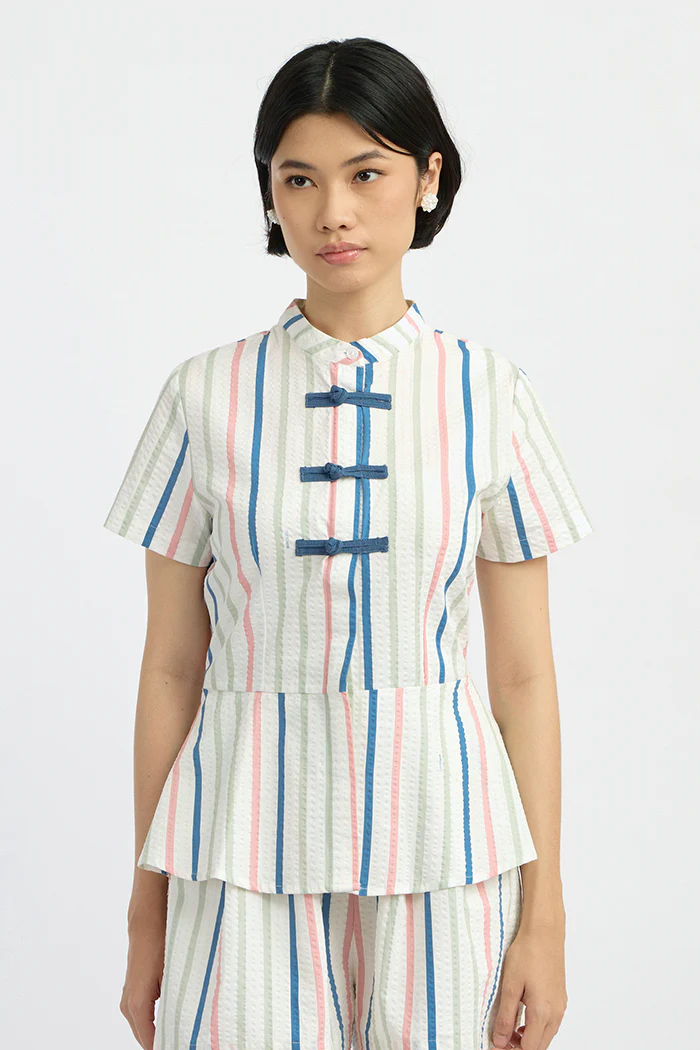 Multicolor Striped Truitt - Image 3