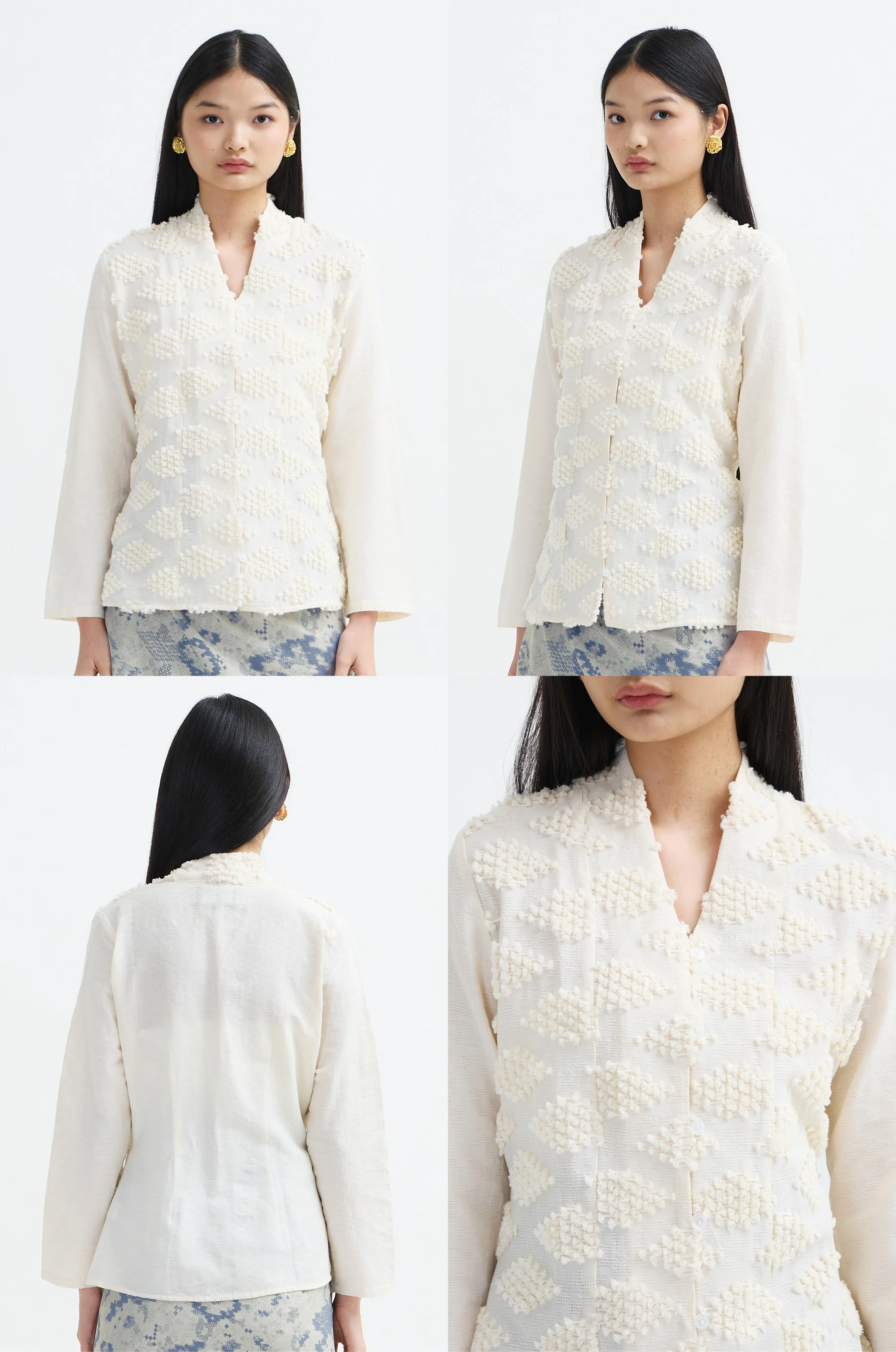 Navira Tenun Krem - Image 2