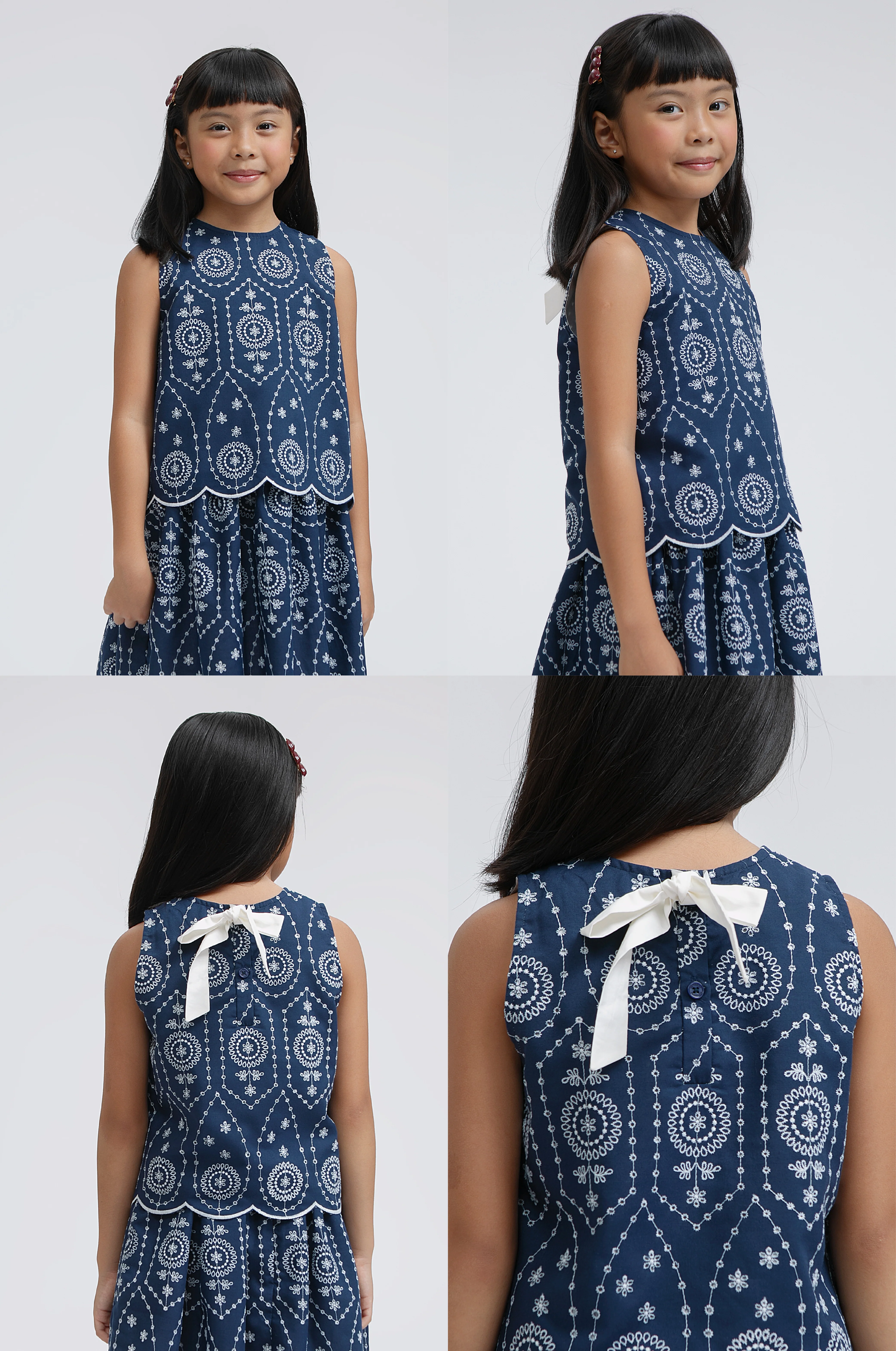 Navy Embroidered Taylen - Image 2