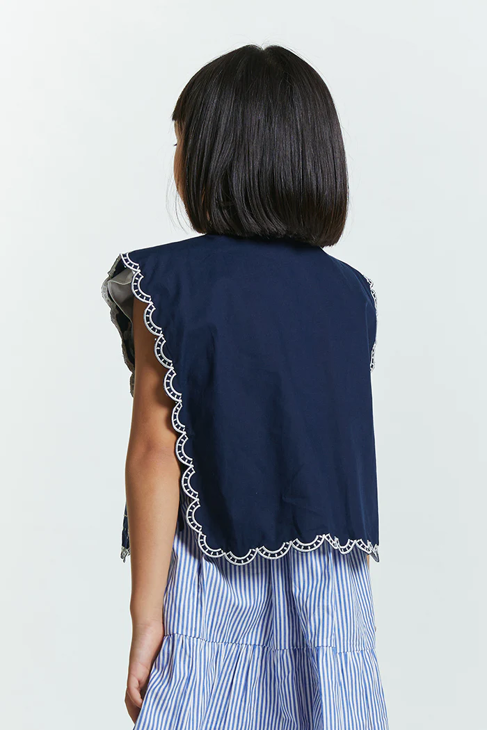 Navy Embroidery Hiba - Image 5